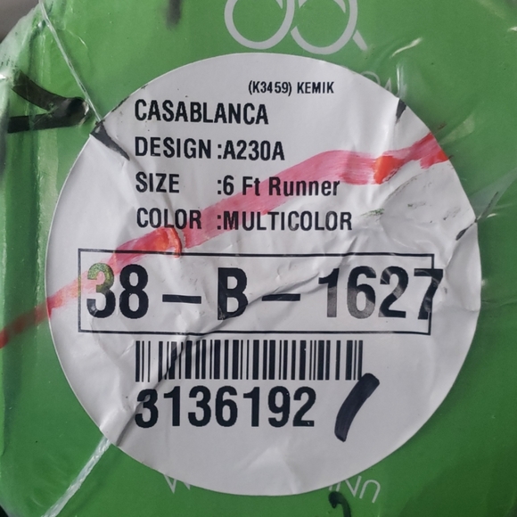 *SOLD* Unique Loom Estrella Collection Runner NWT - Picture 3 of 8